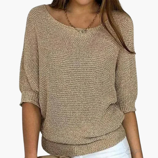 AURÉLIE™ PULL TRICOTÉ ÉLÉGANT