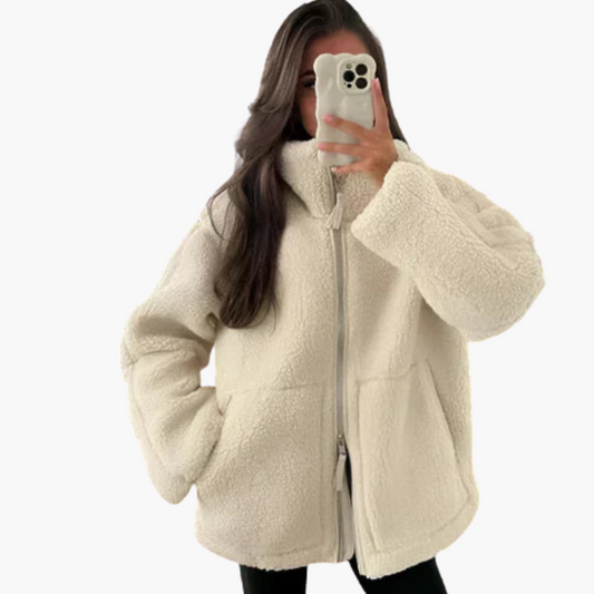ÉCLAT HIVERNAL™ MANTEAU TEDDY FLEECE ULTRA-CHAUD