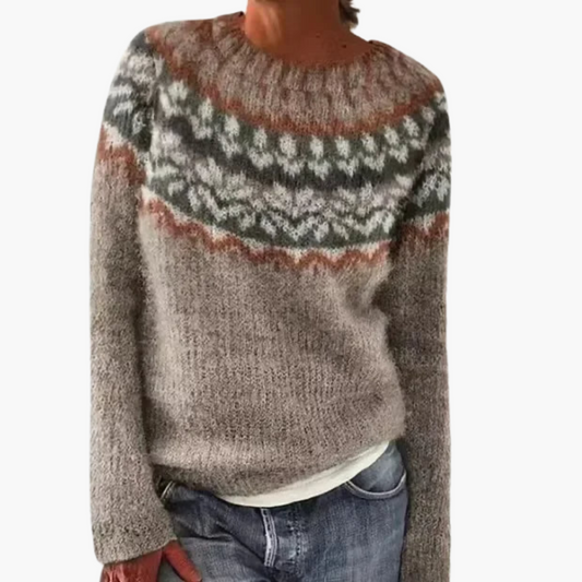 MIRA™ PULL AUTOMNAL RÉTRO POUR UN STYLE COSY ET CHIC