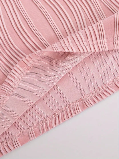 ALENA™ ROBE MIDI À RAYURES