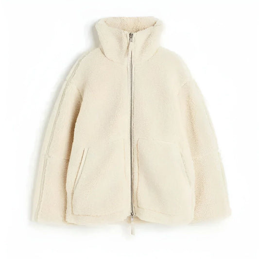 ÉCLAT HIVERNAL™ MANTEAU TEDDY FLEECE ULTRA-CHAUD