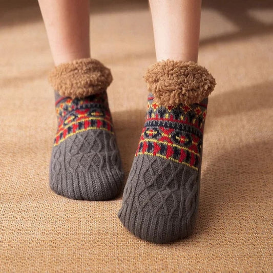 CHALEUR DOUCE™ CHAUSSETTES THERMIQUES ANTIDÉRAPANTES POUR NOËL